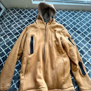 Beige furry sweater/